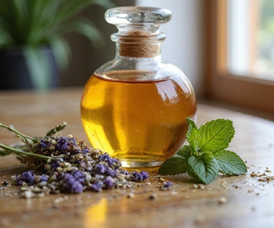 Szczegółowy obraz eliksiru: Składniki ziołowe